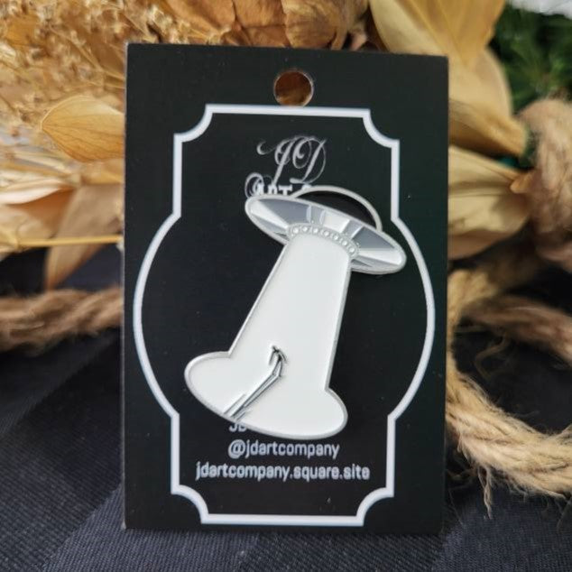 UFO Enamel Pin