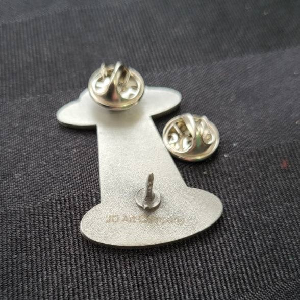 UFO Enamel Pin