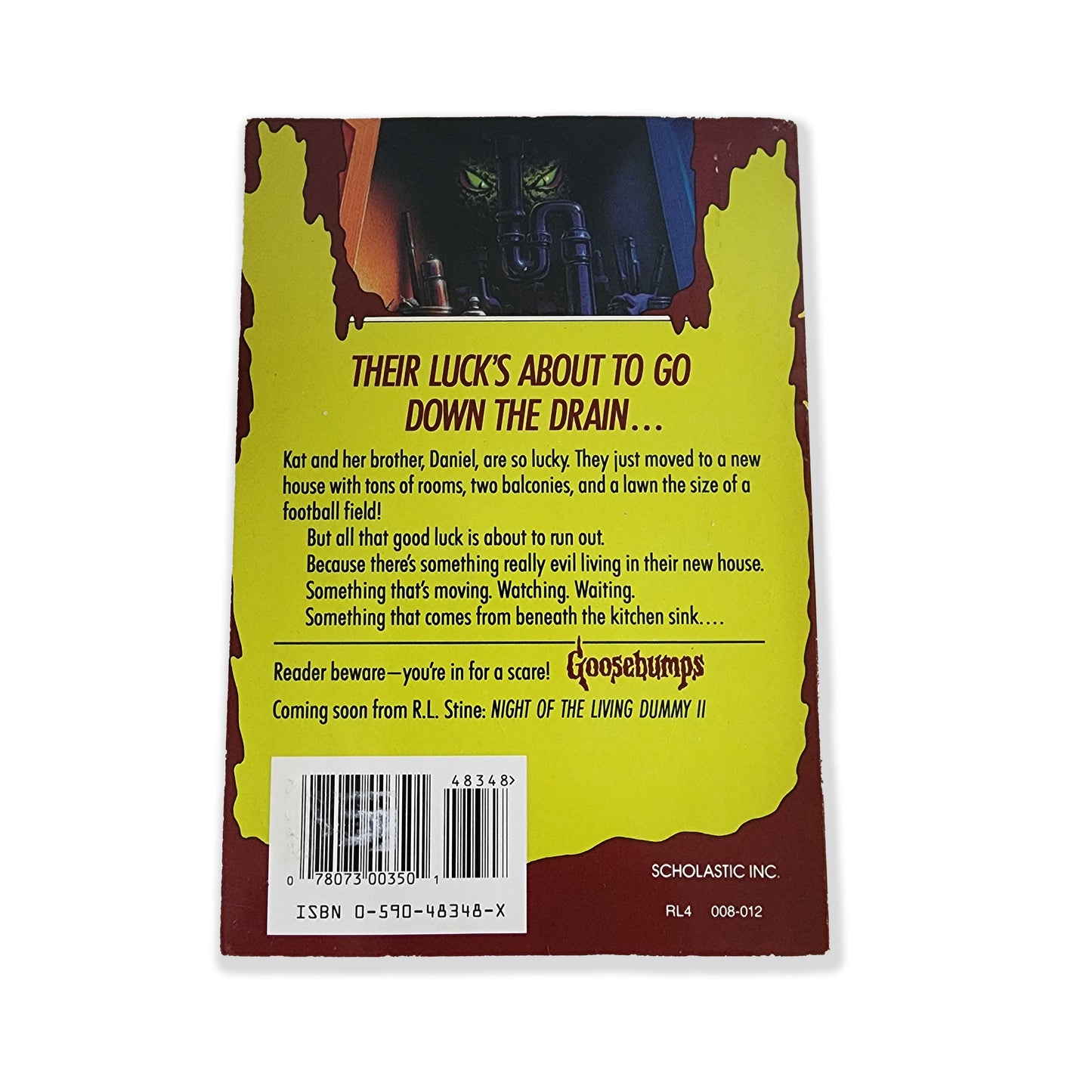 R. L. Stine - Goosebumps - It Came from Beneath the Sink! - 1995