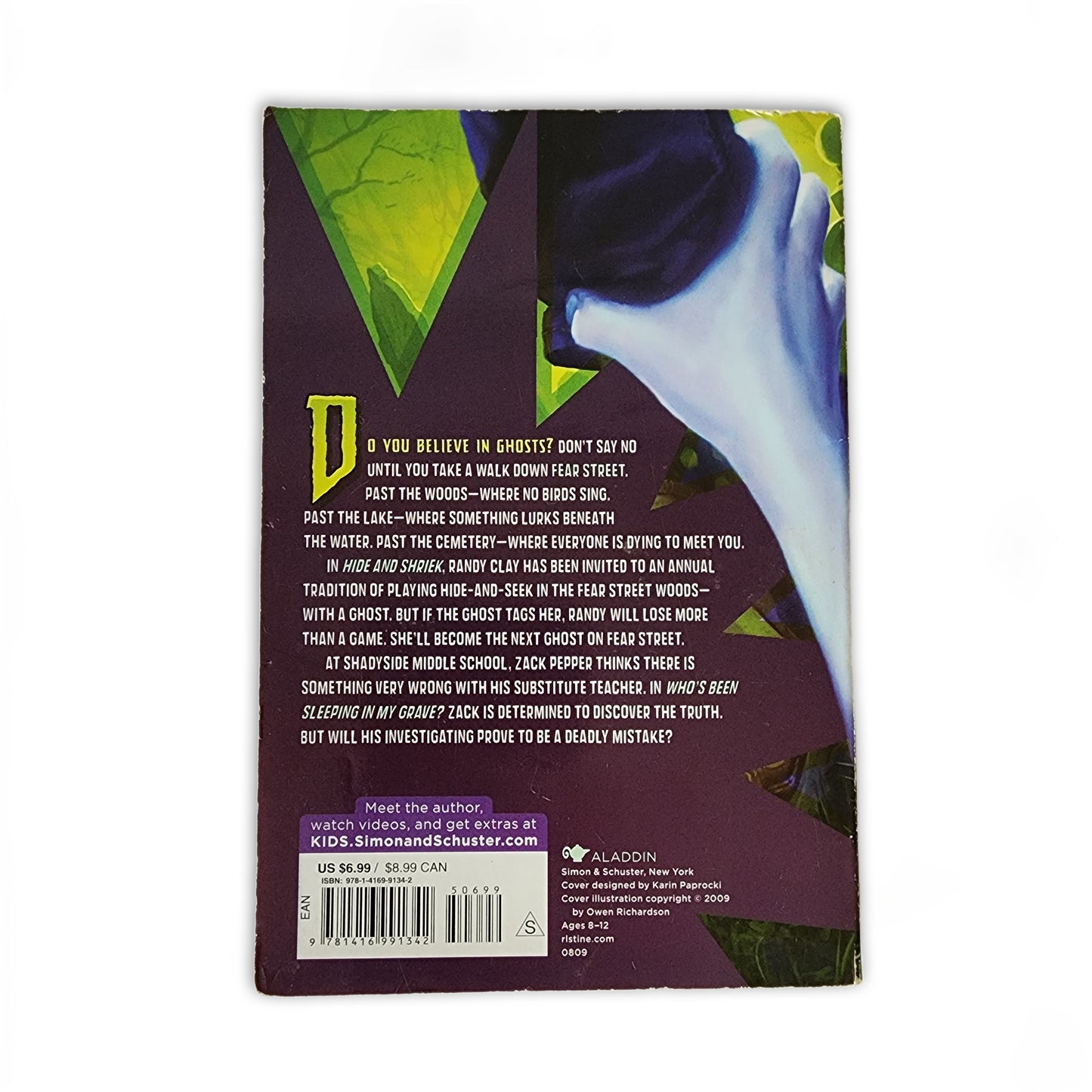 R. L. Stine - Ghosts Of Fear Street - Hide & Shriek /Who's Been Sleeping In My Grave - 2009