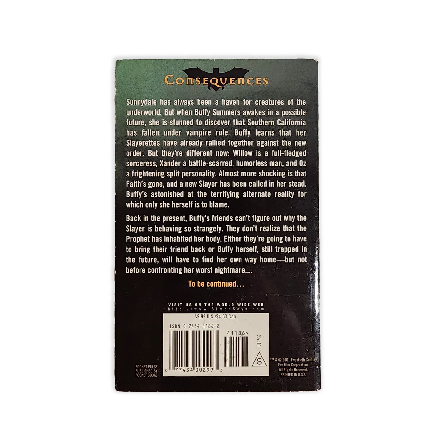 Christopher Golden - Buffy: The Lost Slayer PT2 (Dark Times) - 2001