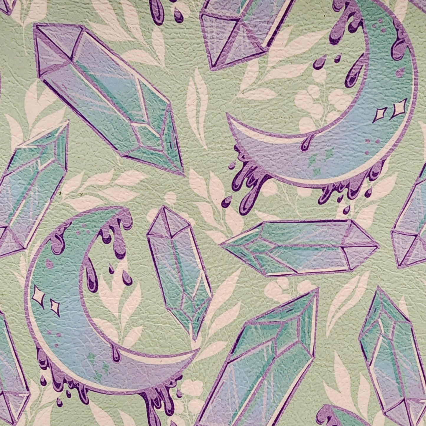 Lunar Crystals Crossbody Coffin Bag