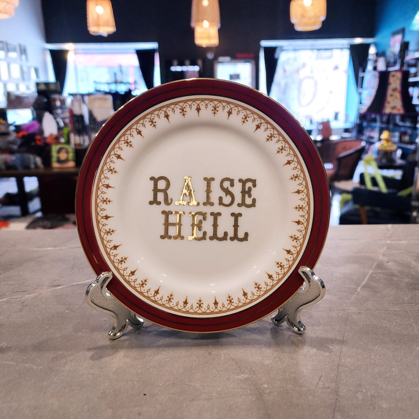 Raise Hell - Small Decorative Plate