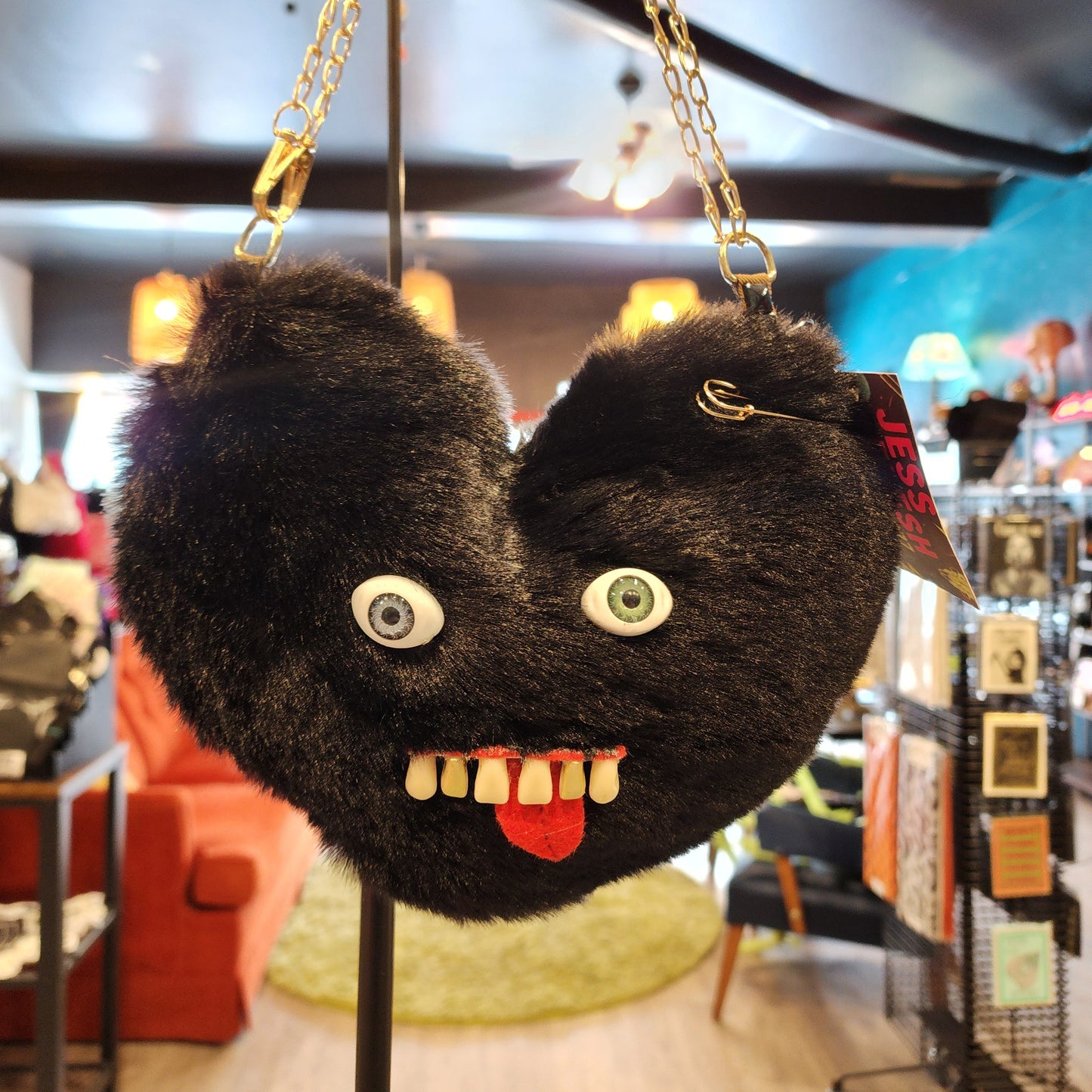 Heart Purse (Black)