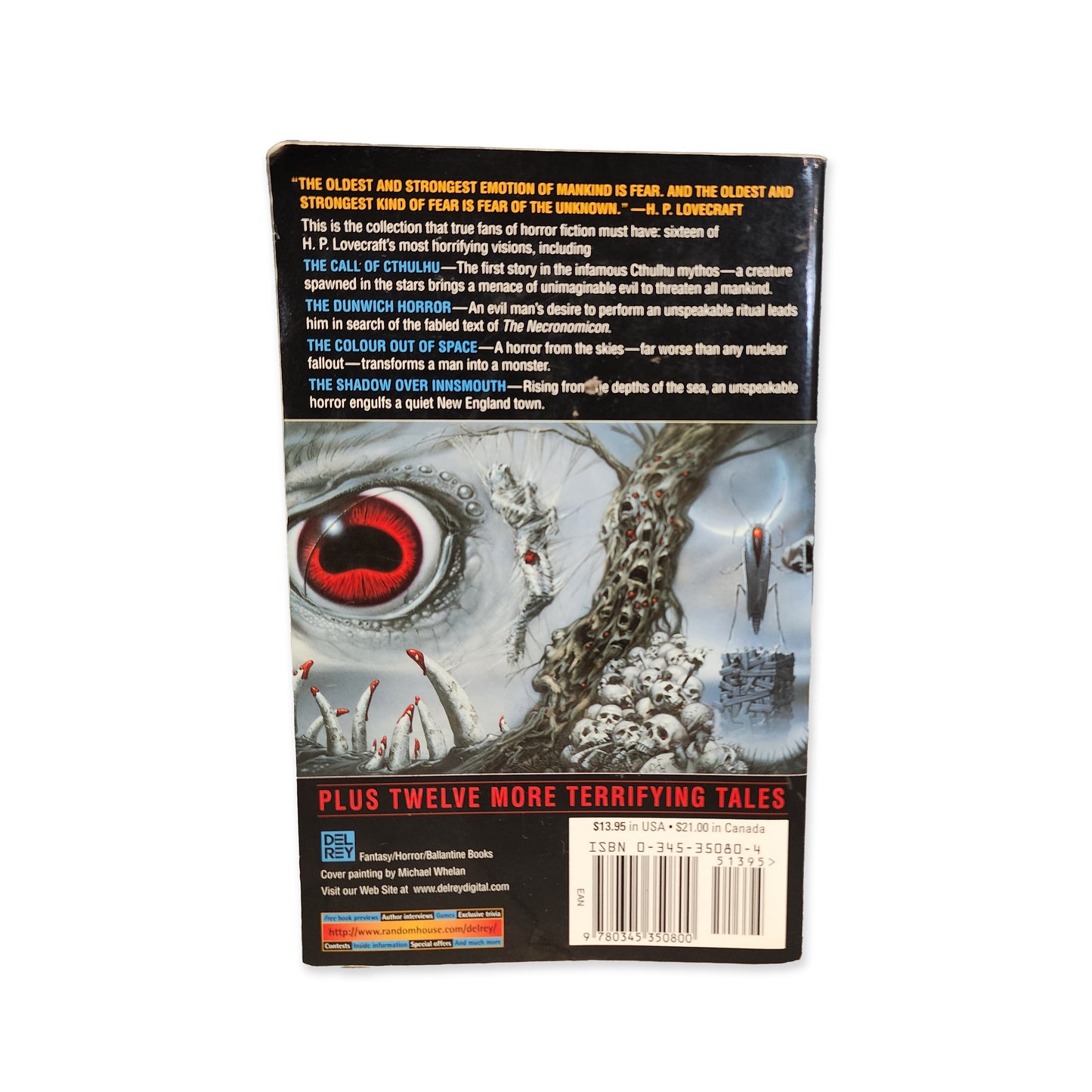H.P Lovecraft - Bloodcurdling Tales of Horror and the Macabre - 1987