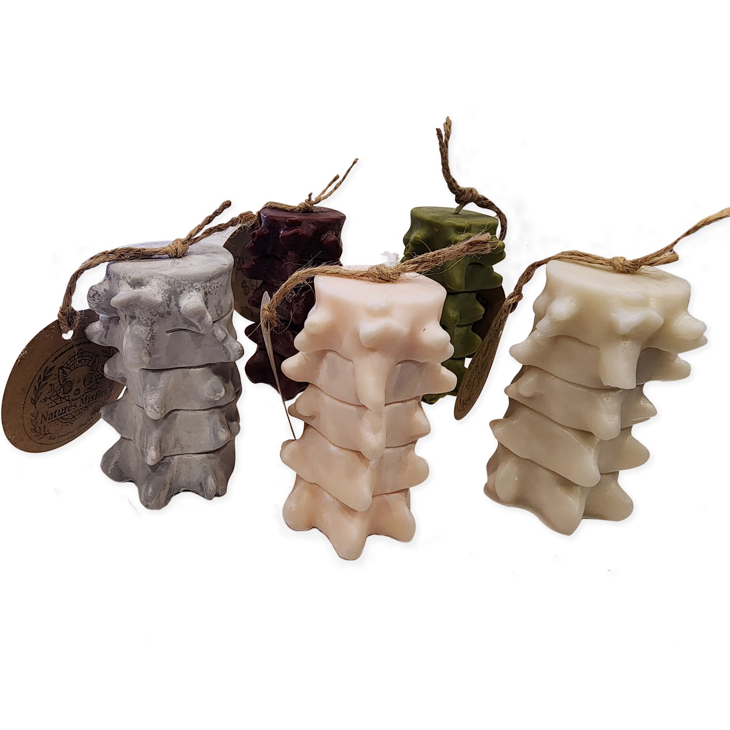 Vertebrae Candle