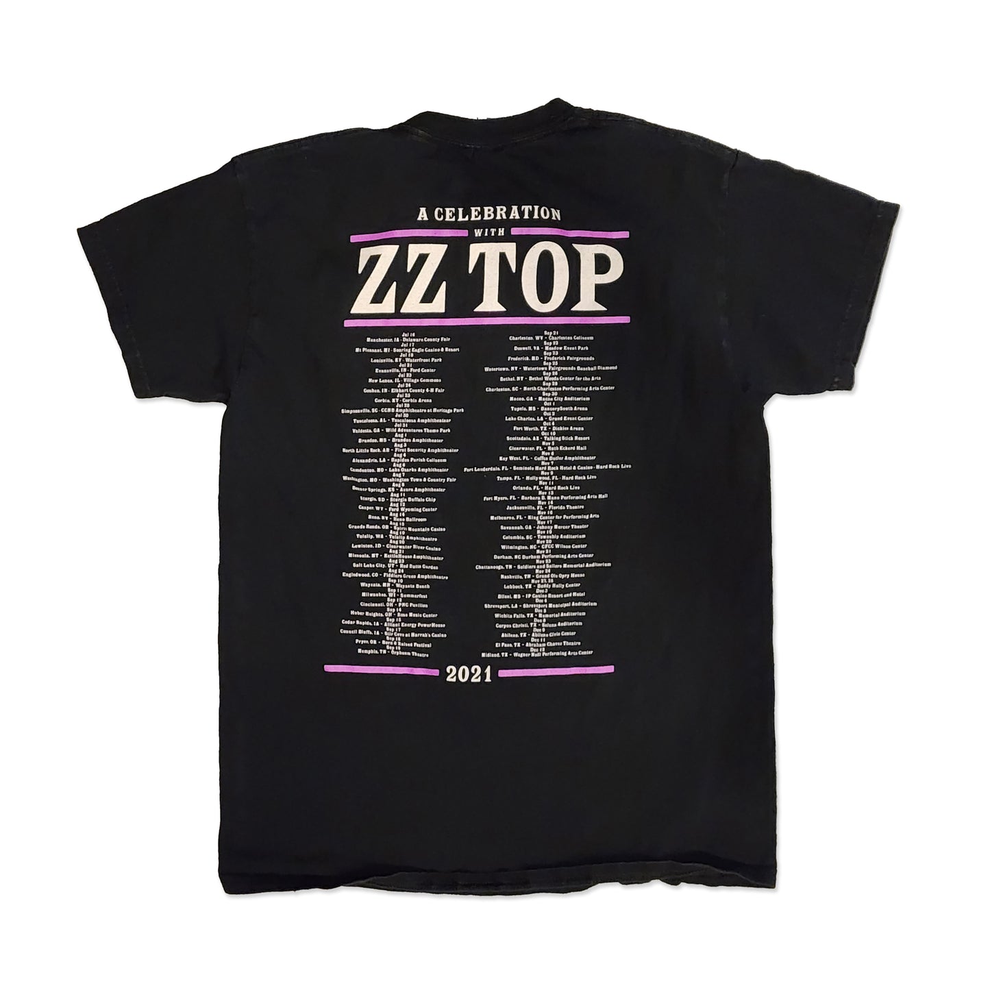 ZZ Tour Tee, Size M