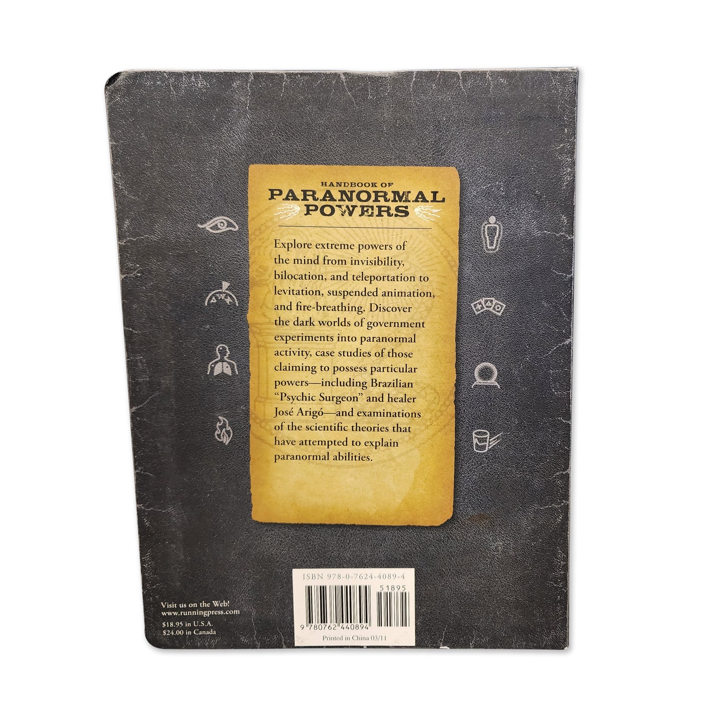 Brian Haughton - Handbook of Paranormal Powers - 2011