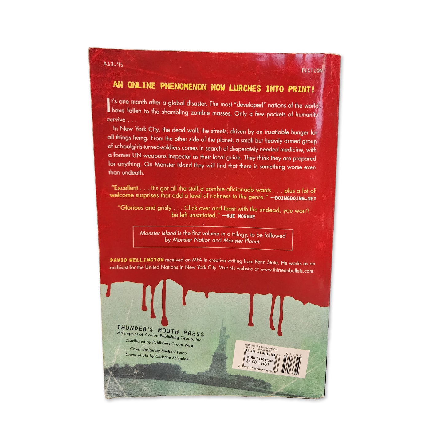 David Wellington - Monster Island A Zombie Novel - 2006