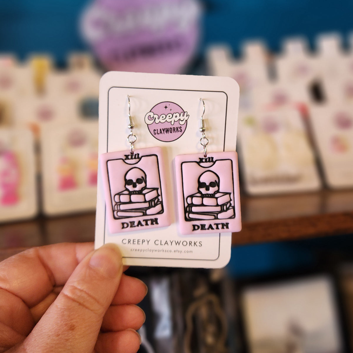 Pink Death Tarot Cards