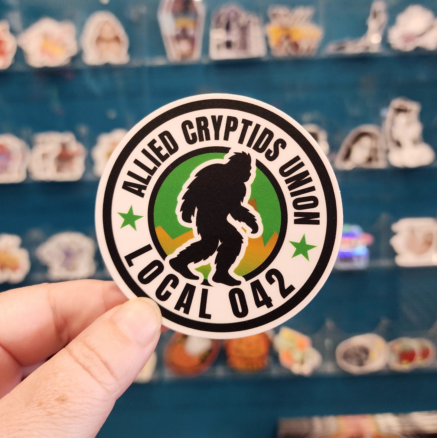 Cryptid Union Sticker