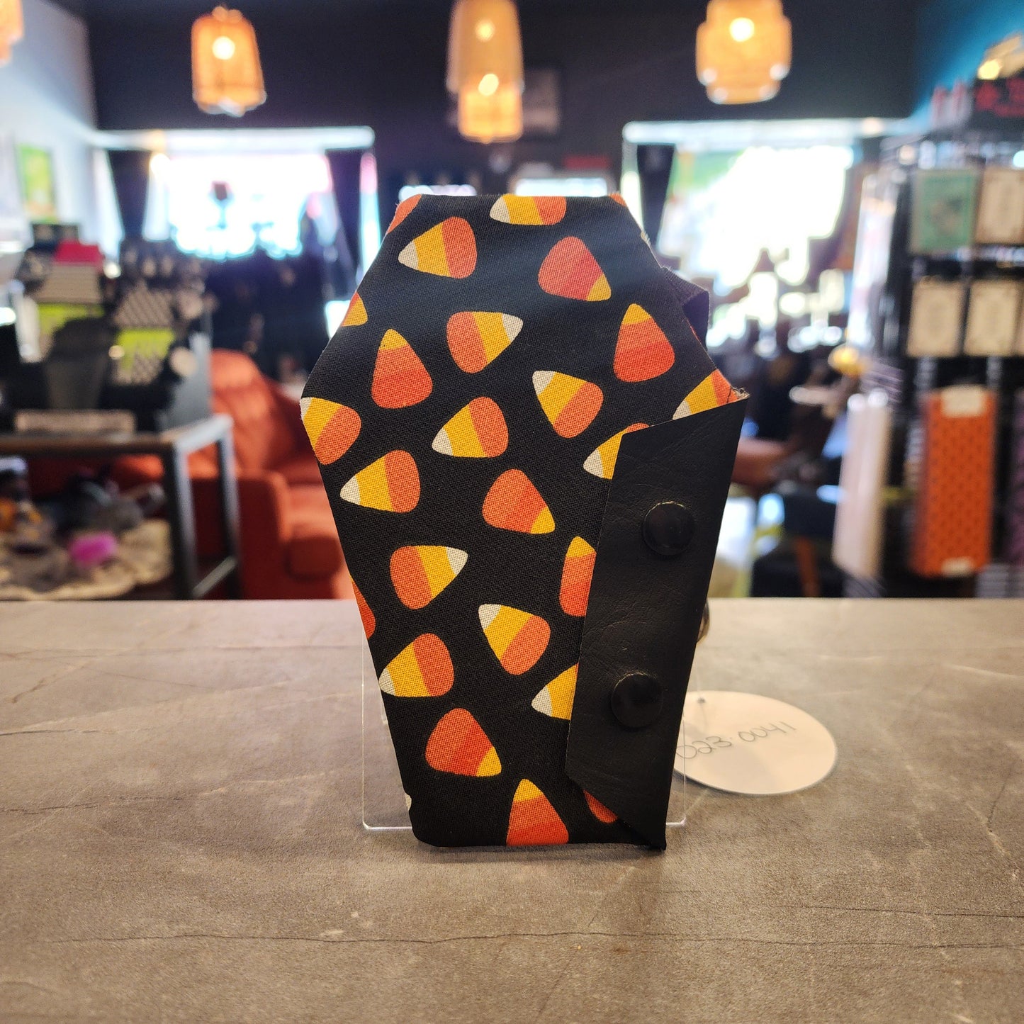Candy Corn Coffin Wallet