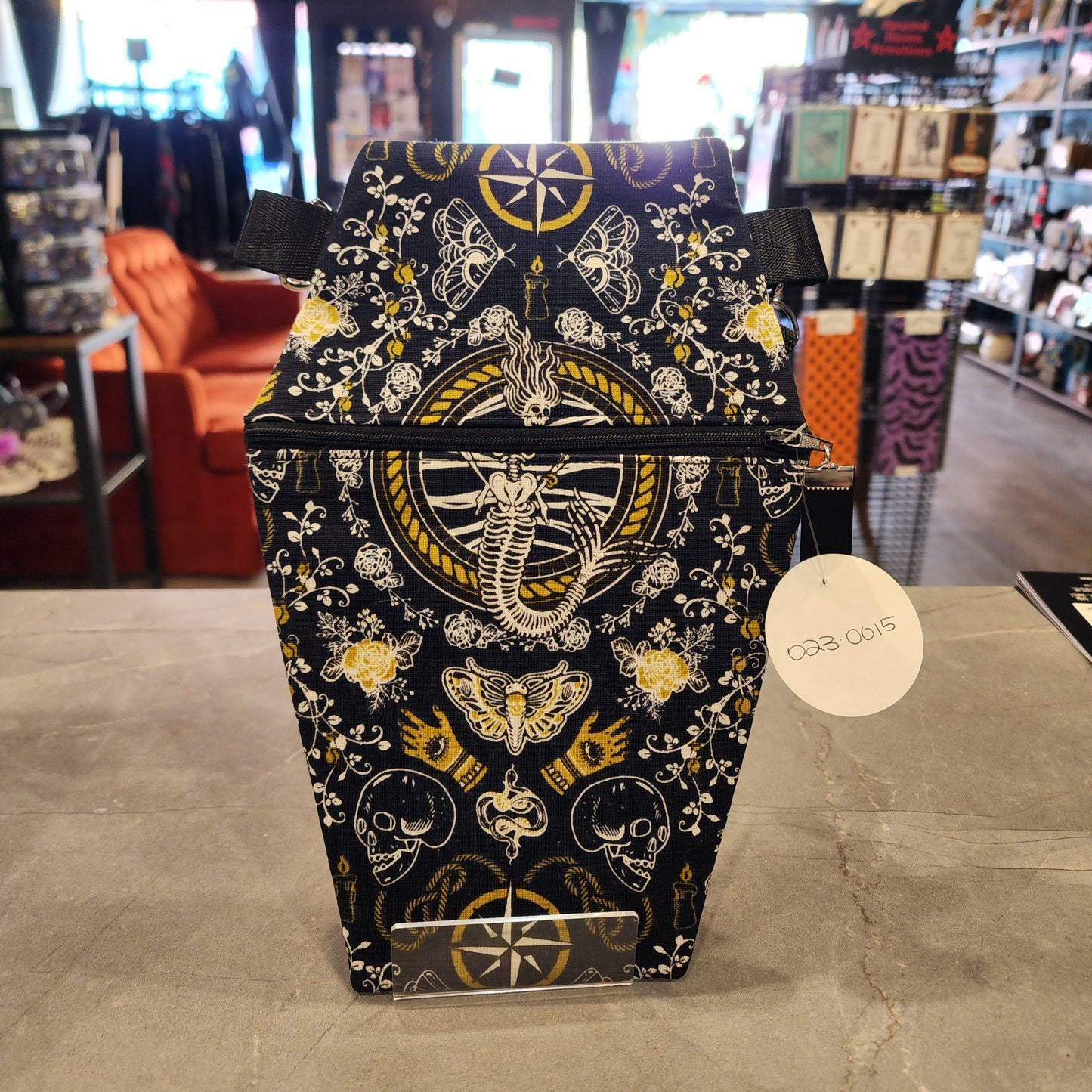 Undead Siren Crossbody Coffin Bag