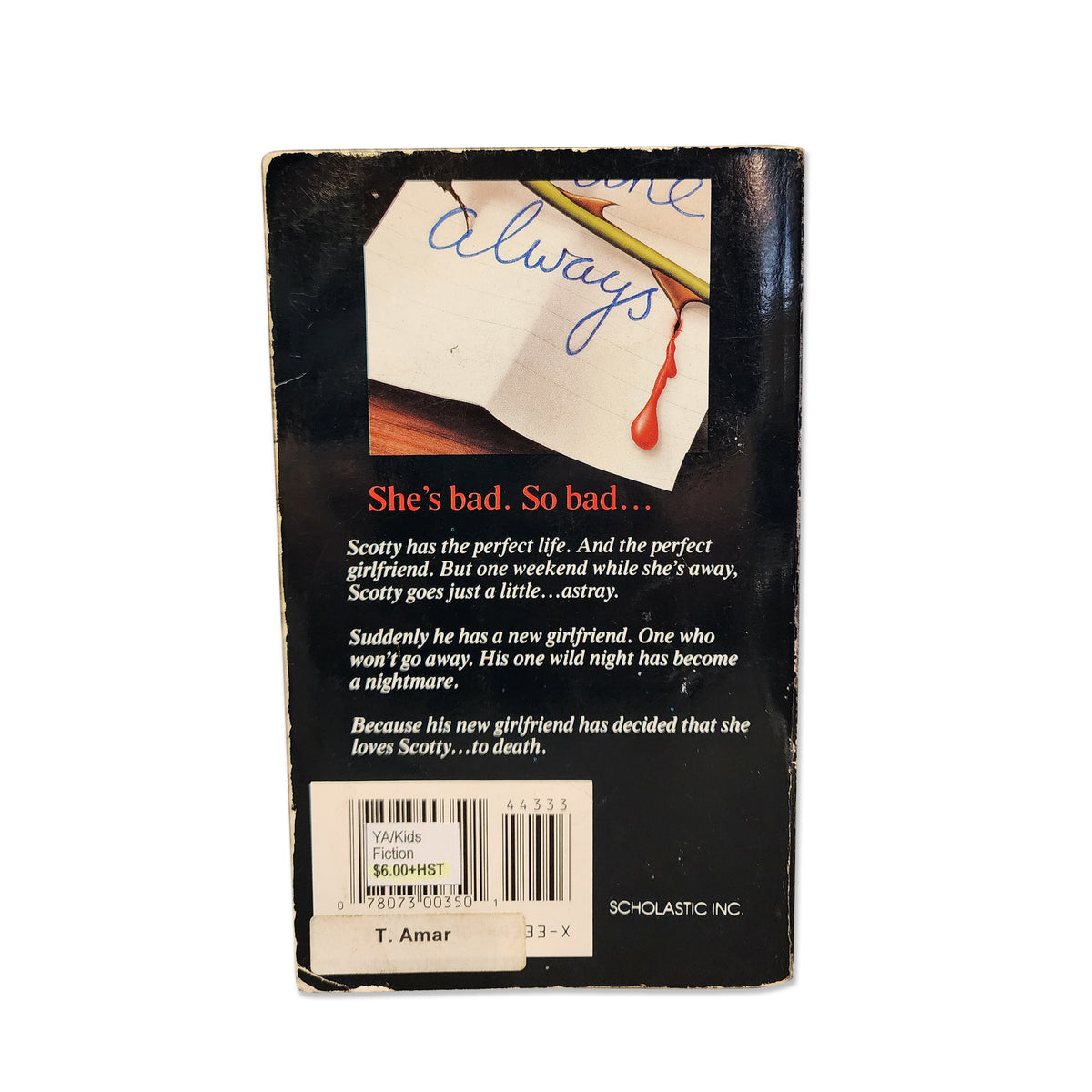 R. L. Stine - The Girlfriend - 1991
