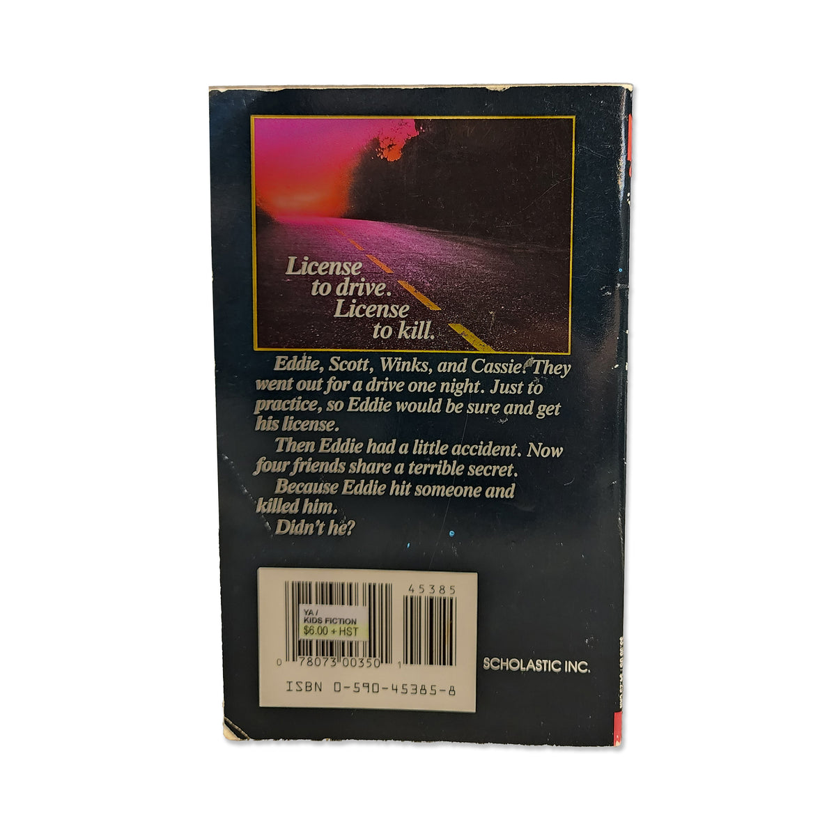 R. L. Stine - Hit and Run - 1992