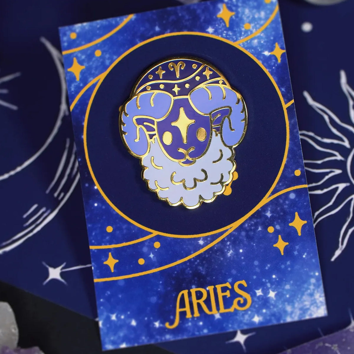 Aries Enamel Pin