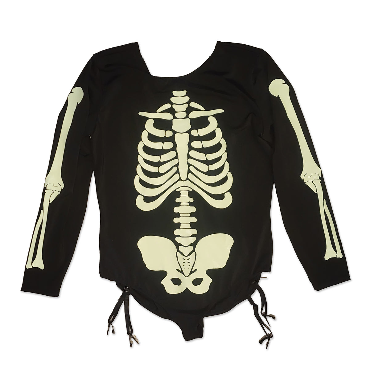 Trick N Treat Skeleton One Piece, Size 1X