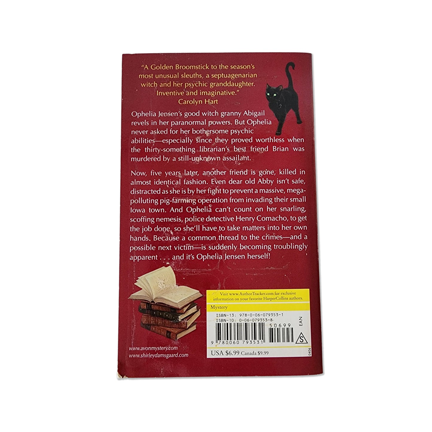 Shirley Damsgaard - Charmed to Death (Ophelia & Abby Mysteries, No. 2) - 2006