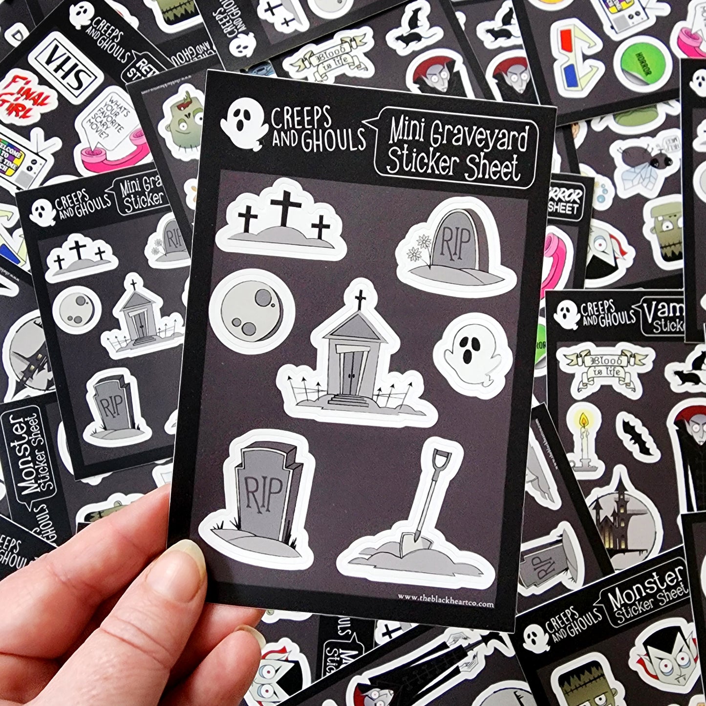 Graveyard Sticker Sheet