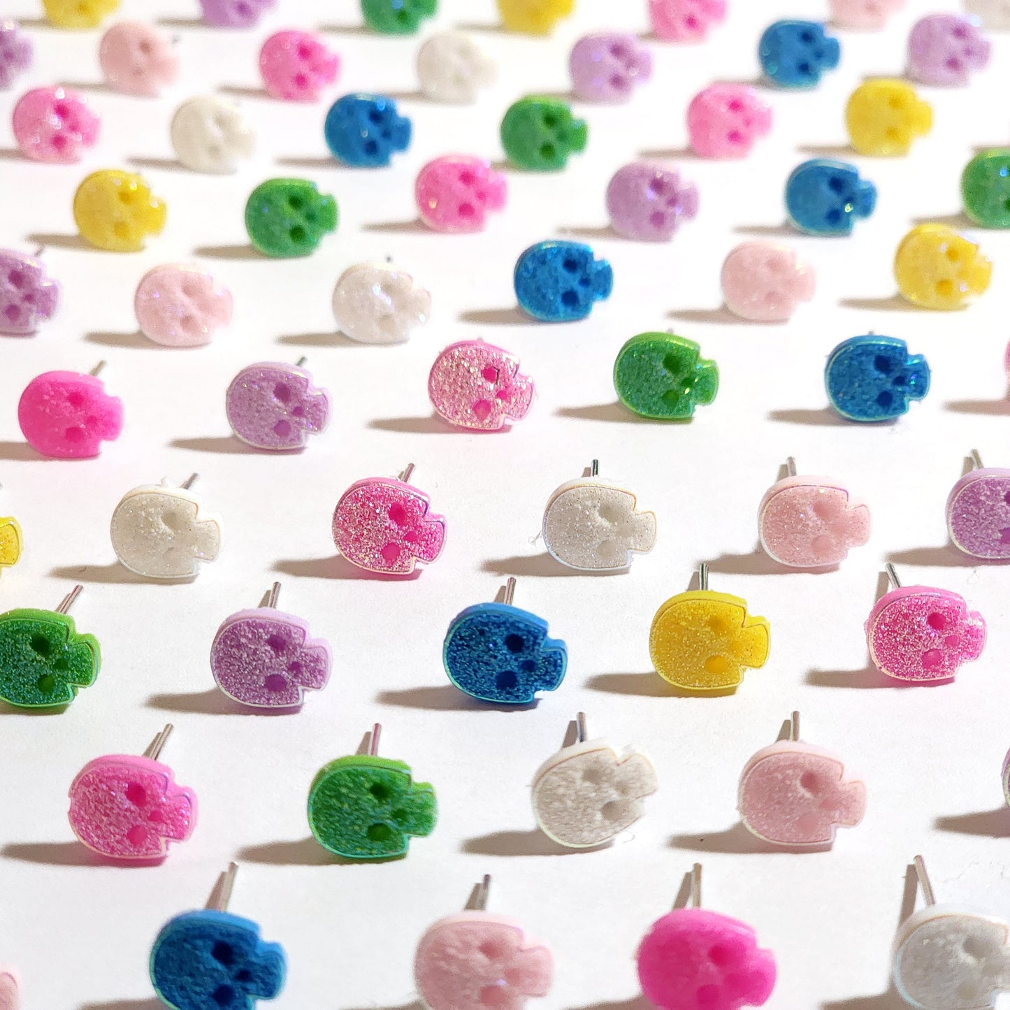 Candy Skull Earring Pack - Pastels