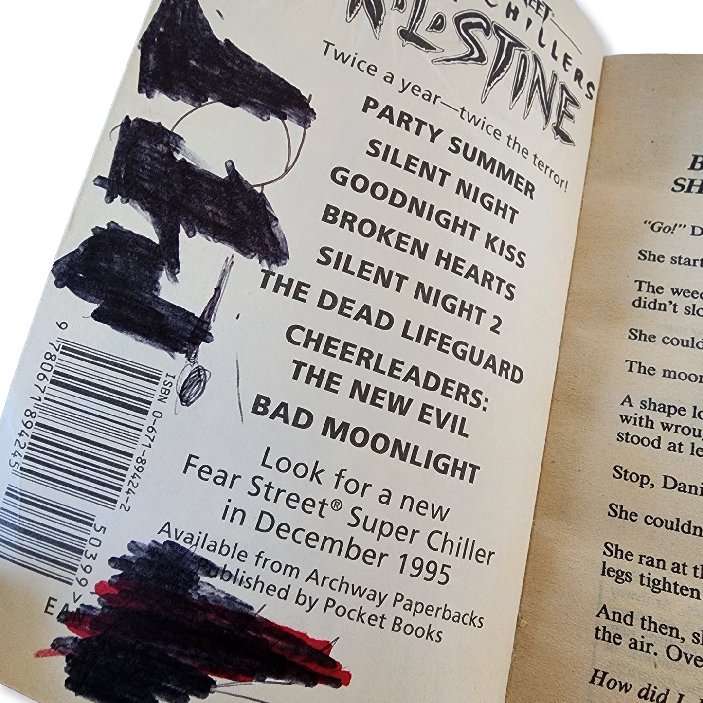R. L. Stine - Fear Street - Bad Moonlight - 1995
