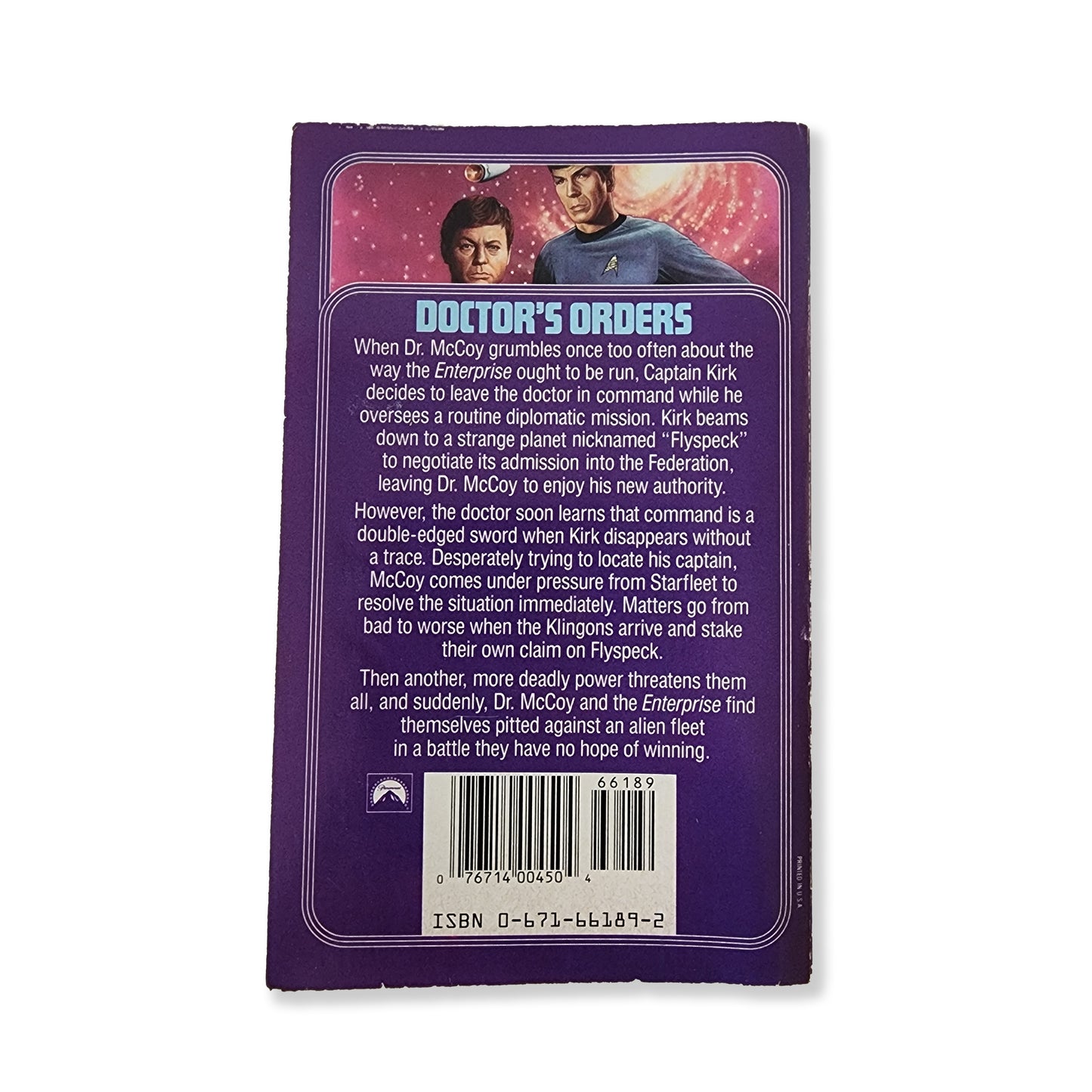 Diane Duane - Star Trek - Doctors Orders - 1990