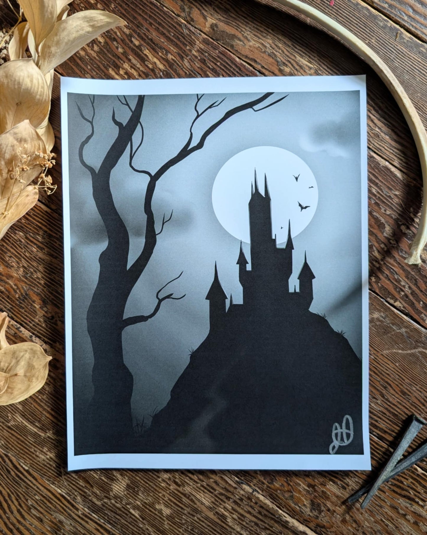 Castle Print 8.5x11