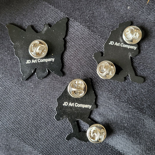 Baba Yaga Enamel Pin