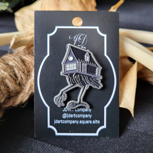 Baba Yaga Enamel Pin