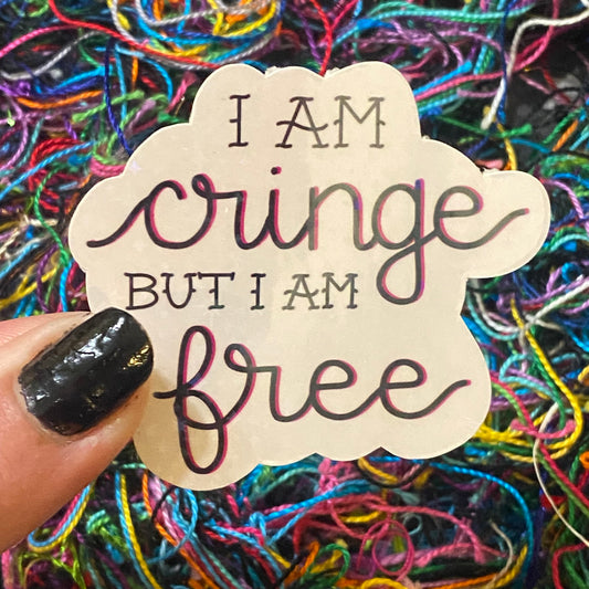 Cringe Sticker