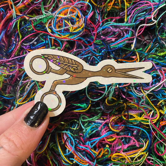 Scissors Sticker