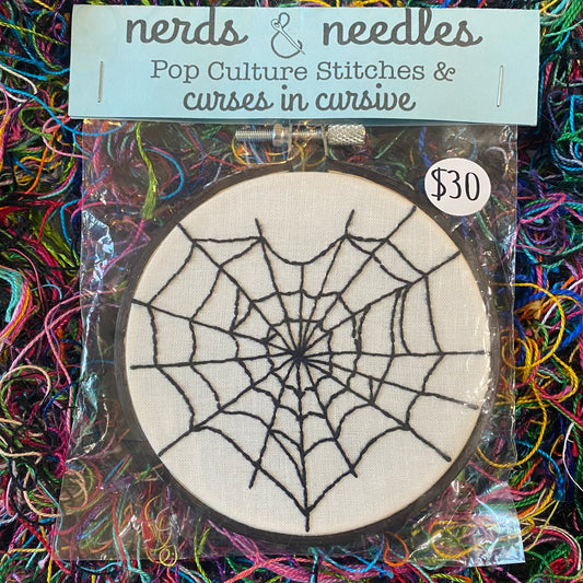 Web Heart 4" Embroidery Hoop