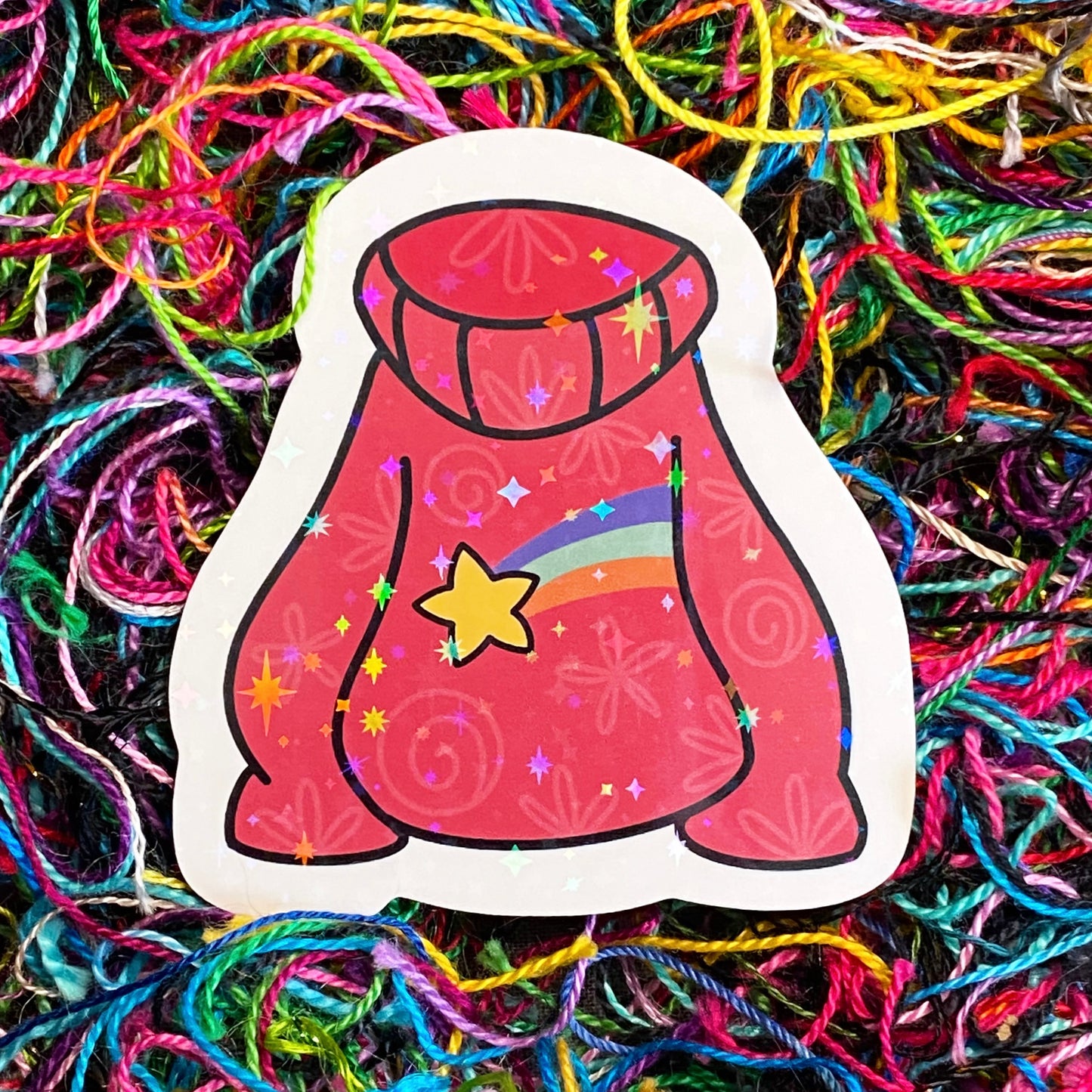 Mabel Sweater Vinyl Sticker