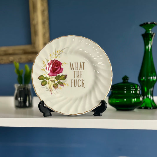 What The Fuck - Small Decorative Plate