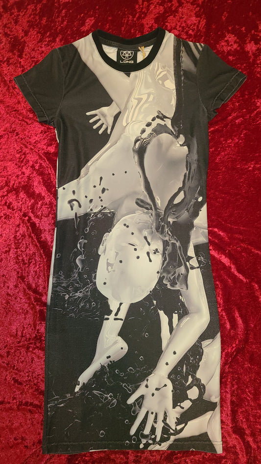 Dipped In The Void T-shirt Dress