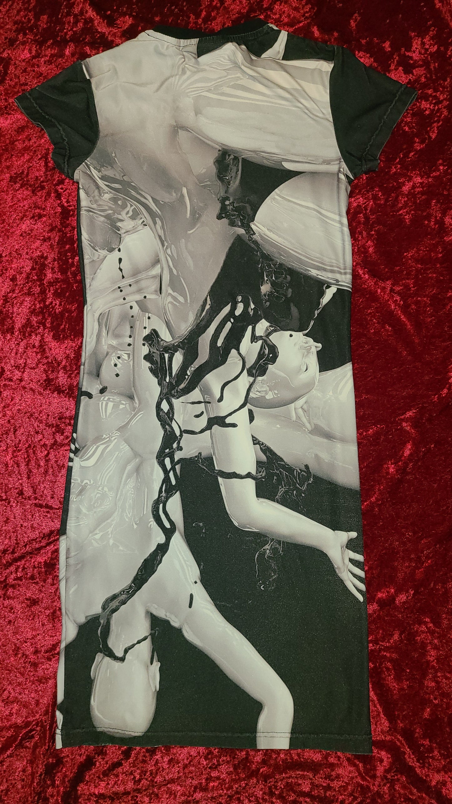 Dipped In The Void T-shirt Dress