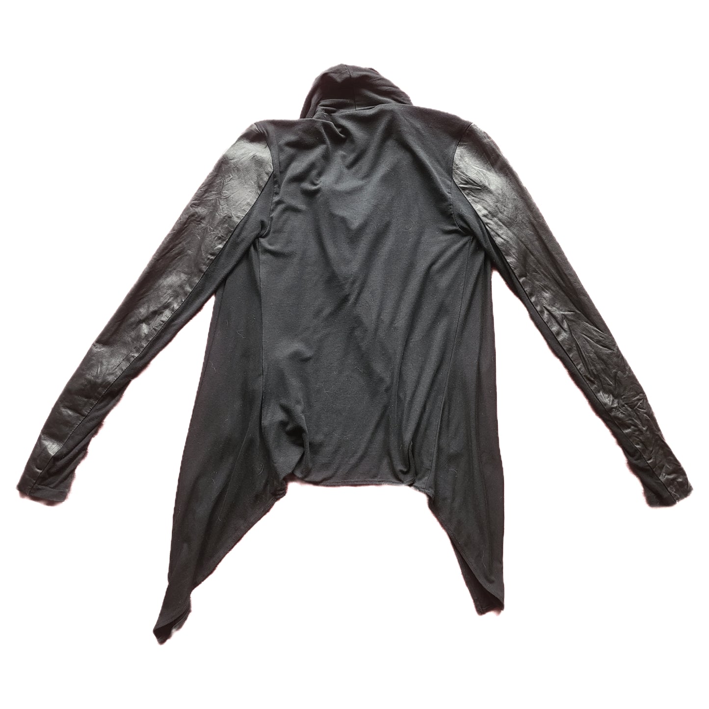 Danier Leather Sleeve Drape Cardigan Size XS