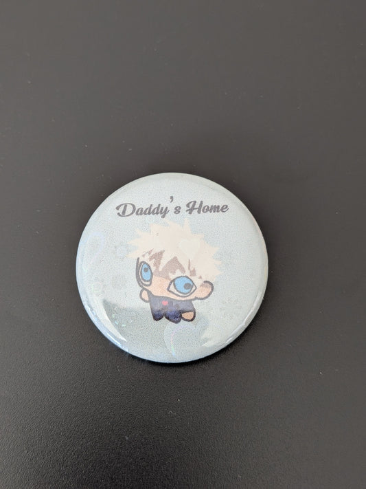 Gojo "Daddy's Home" Pin