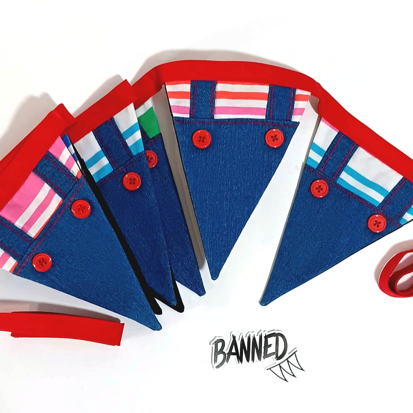 10 pc Friend 'Till The End Trousers Banner