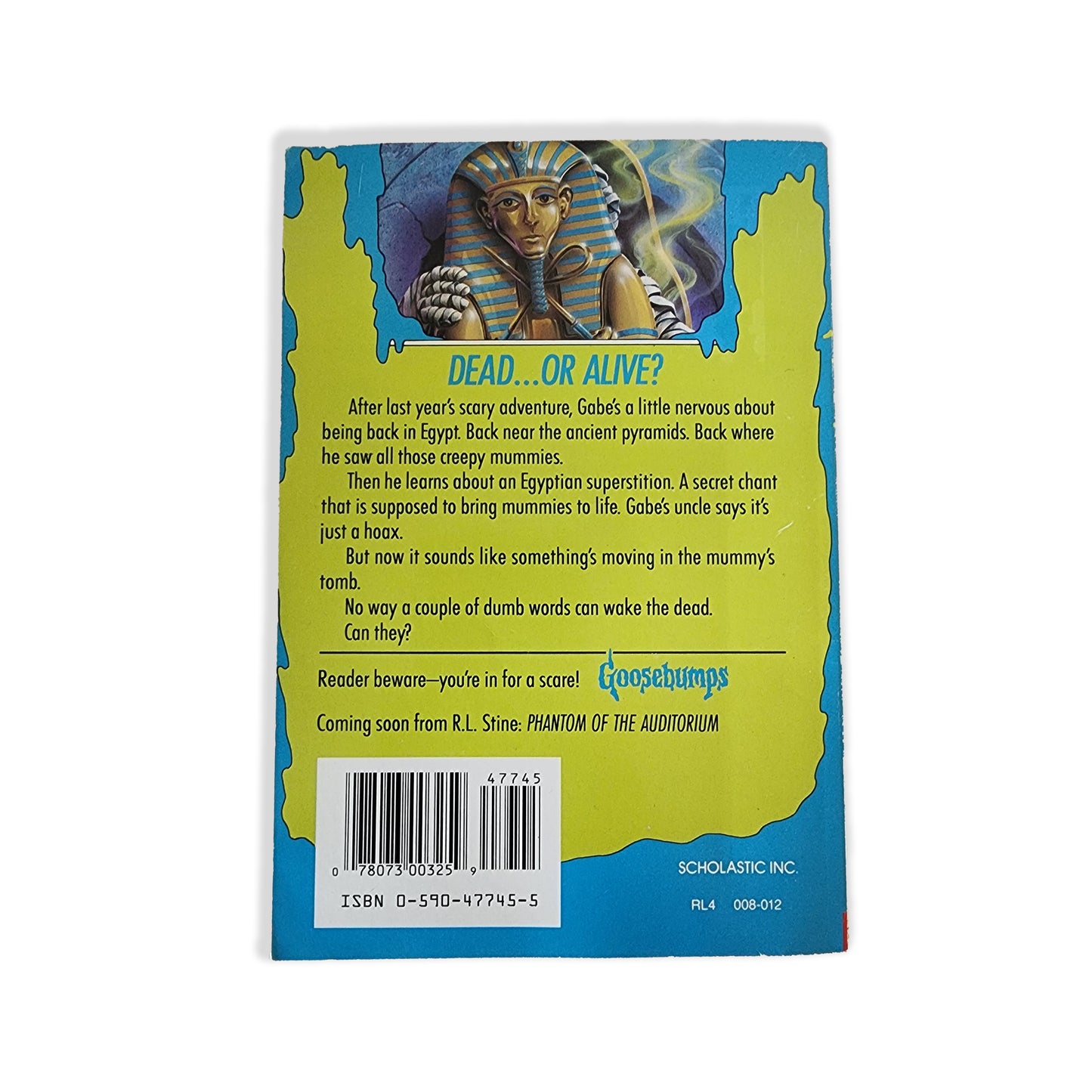 R. L. Stine - Goosebumps - Return Of The Mummy - 1994