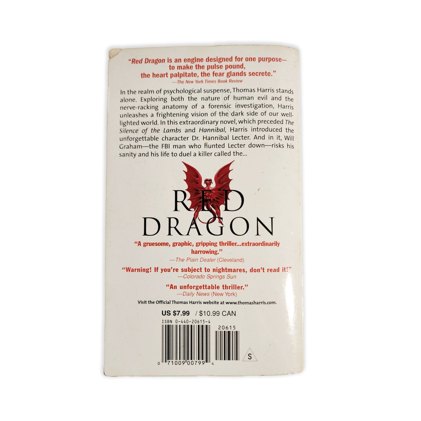 Thomas Harris - Red Dragon - 1990