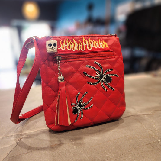 JF Red Crossbody Bag