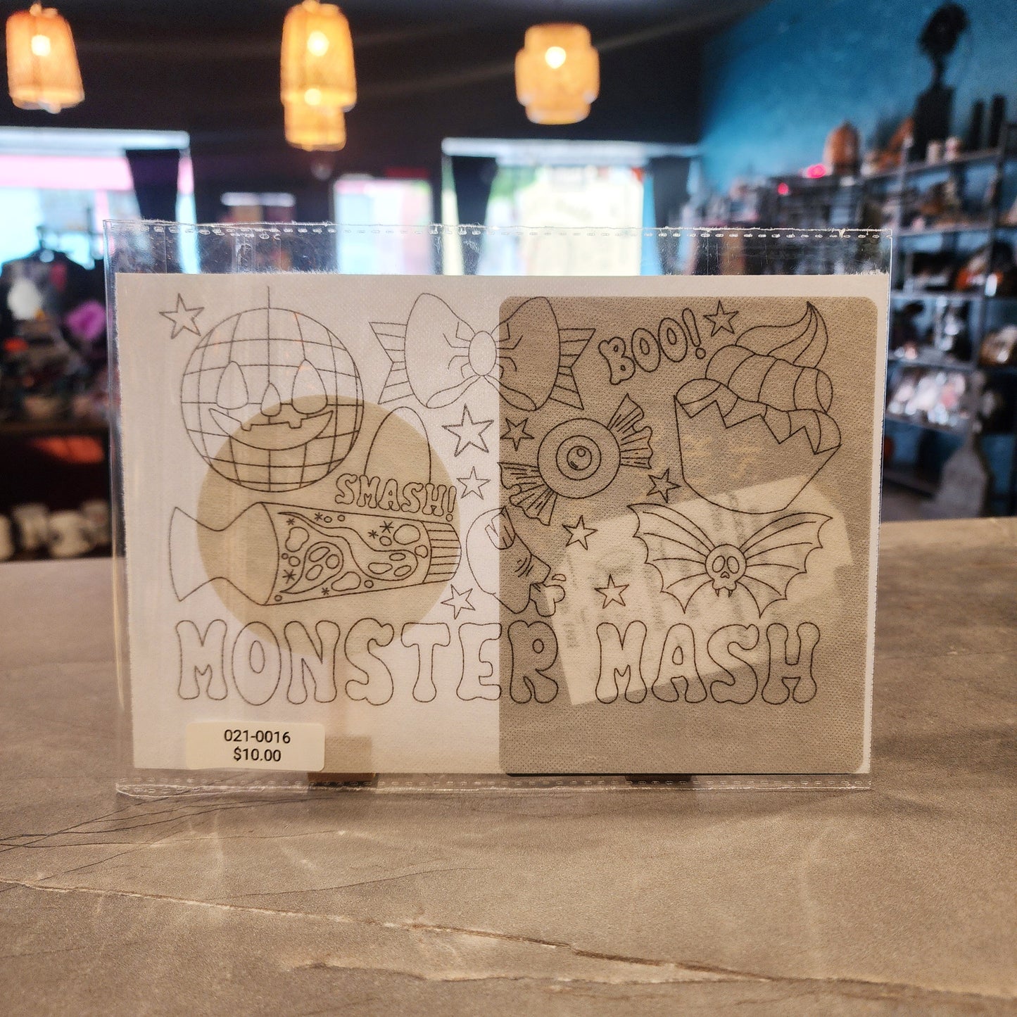 DIY Stick and stitch pack - Monster Mash