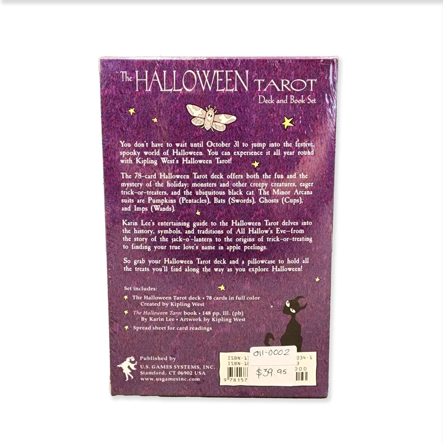 Tarot Deck Halloween with Book