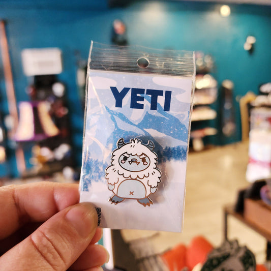 Yeti Enamel Pin