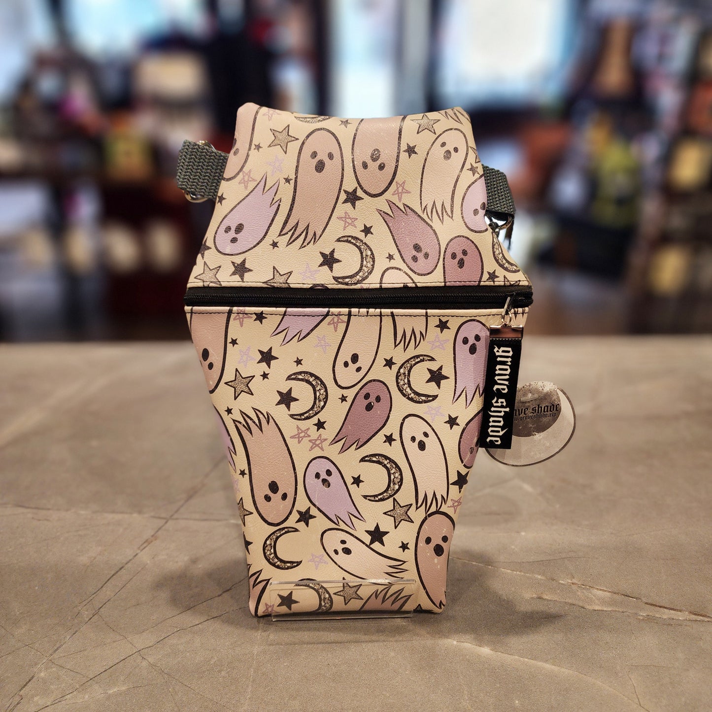 Spirited Stars Crossbody Coffin Bag