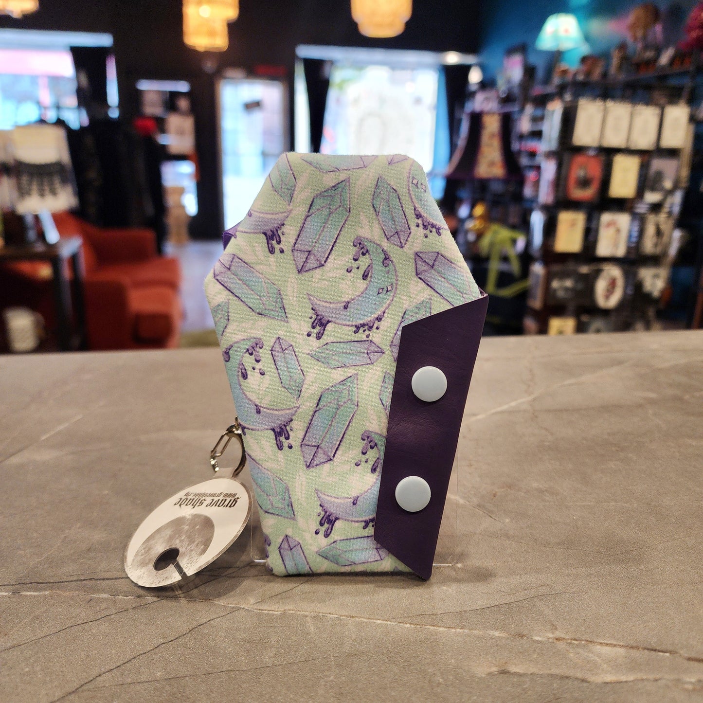 Lunar Crystals Coffin Wallet