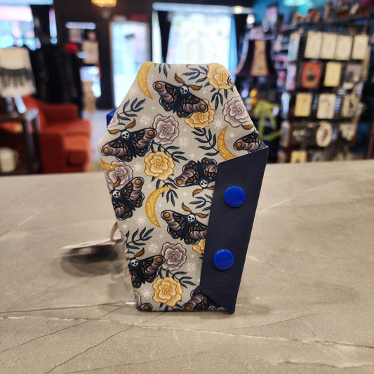 Moths and Moons Coffin Wallet