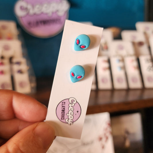 Blue Aliens - Studs (Small)