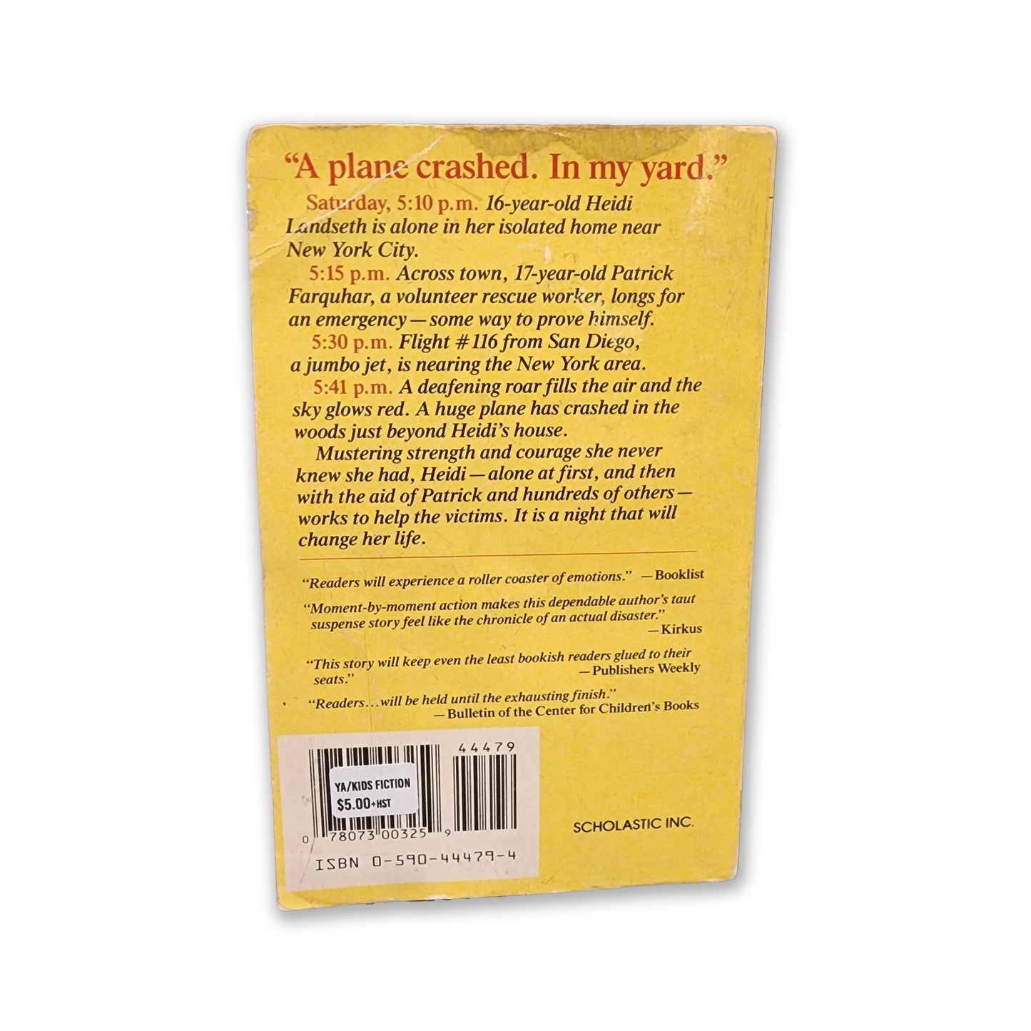 Caroline B. Cooney - Flight #116 Is Down